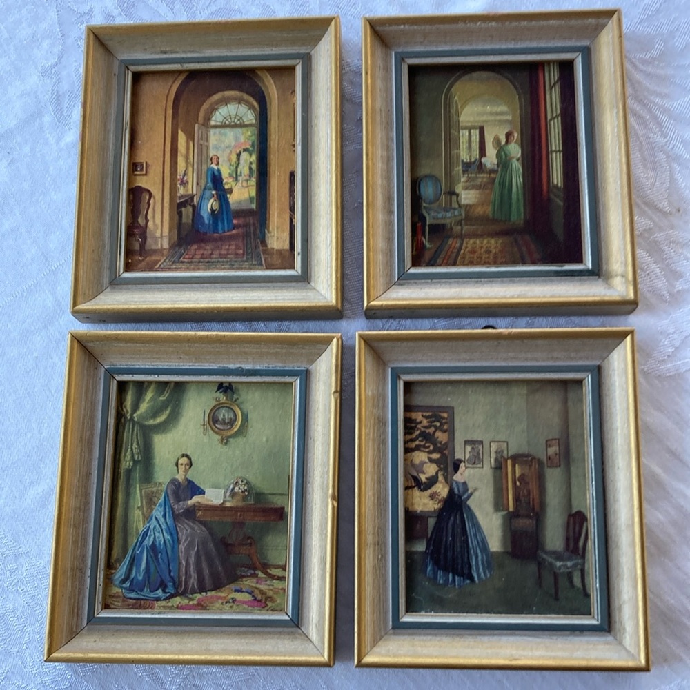 Set of 4 Leonard Campbell Taylor Prints